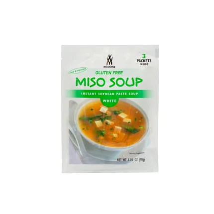 mishima instant soup mix white miso pack