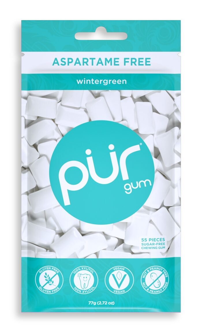 pur gum wintegreen mint pack
