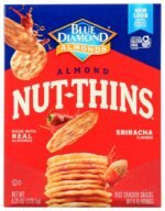 blue diamond alonds nut thins sriacha pack