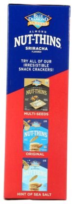 blue diamond almonds nut thins sriacha