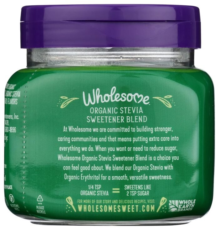 wholesome sweeteners organic stevia
