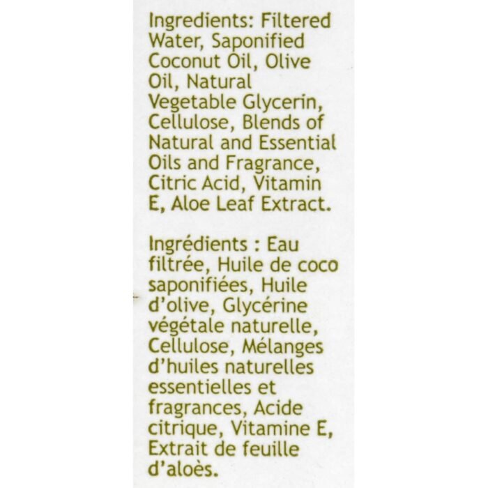 south of france green tea hand wash