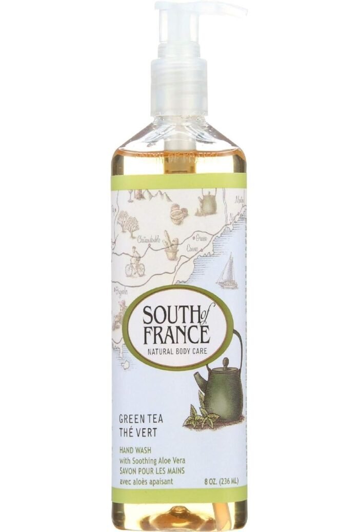 south of france green tea hand wash