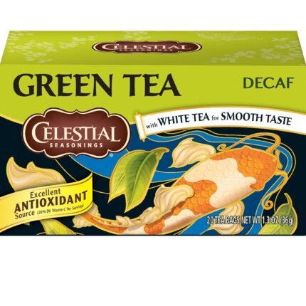 celestial seasonings green tea decaf pack