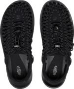 keen mens uneek classic two cord sandals black m
