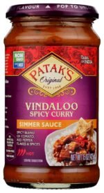 pataks vindaloo spicy curry simmer sauce