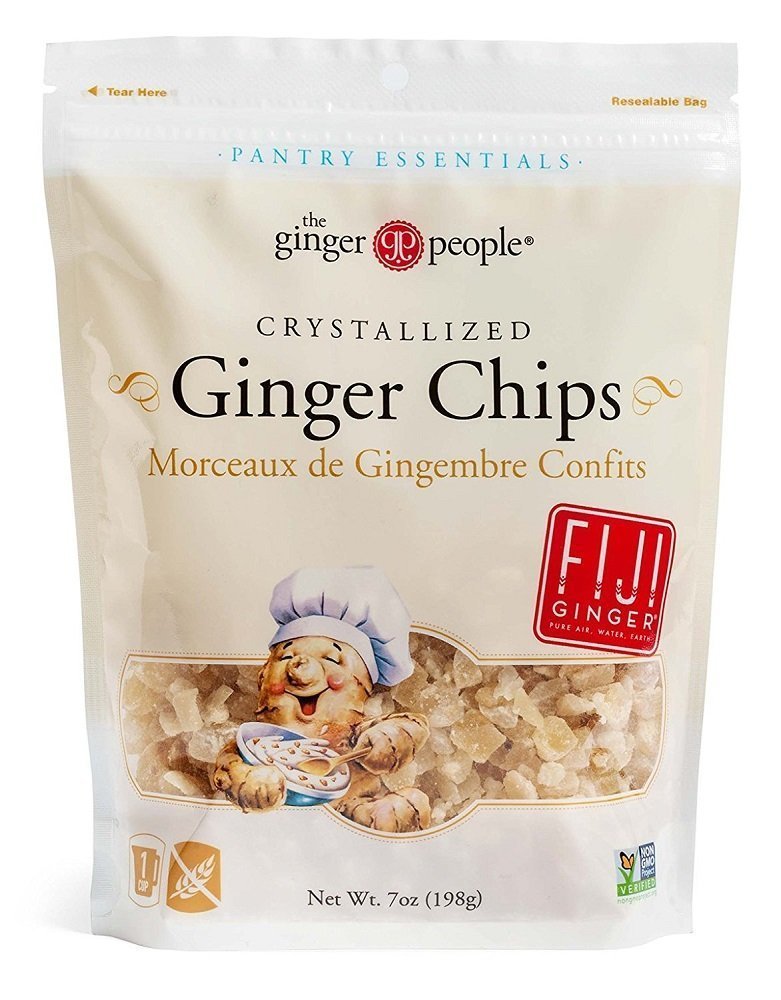 the ginger people crystallized ginger chips pack