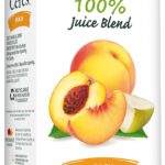 ceres 100% jucie blend peach pack
