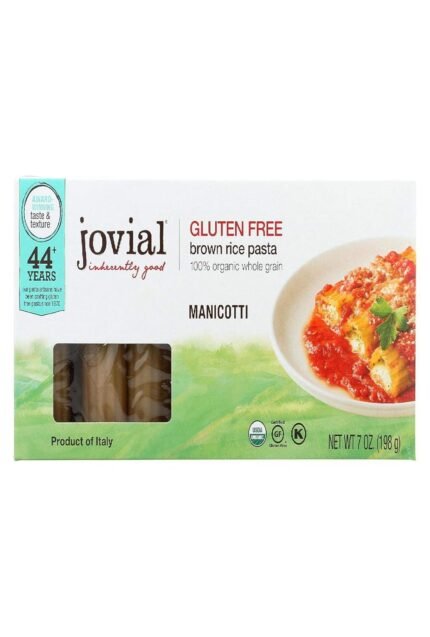 jovial brown rice manicotti pack
