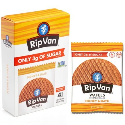 rip van wafels honey & oats pack