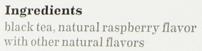 bigelow raspberry royal black tea