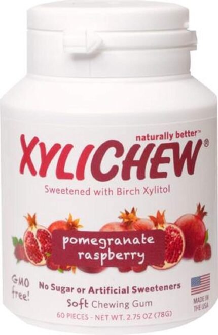 xylichew pomegranate raspberry chewing gum