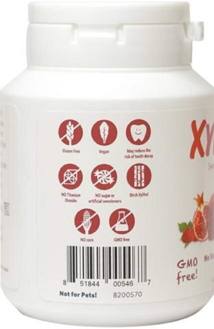xylichew pomegranate raspberry chewing gum