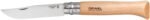 opinel no 12 stainless steel pocket knife beechwood