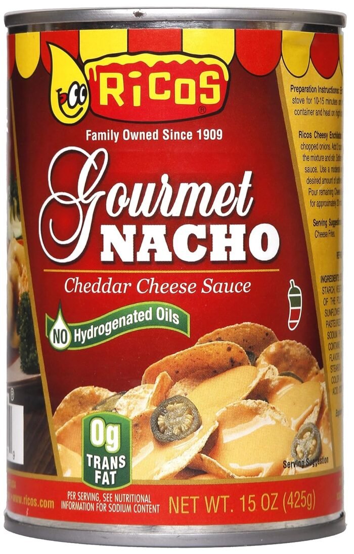 ricos gourmet nacho cheddar cheese sauce