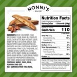 nonnis toffee almond biscotti pack
