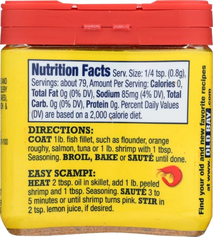 old bay garlic & herb seasoning