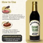 allegro game tame marinade