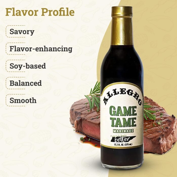 allegro game tame marinade