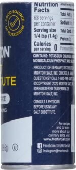 morton salt substitute sodium free