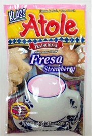 klass atole fresa strawberry drink pack