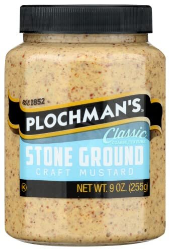Plochman's Classic Stone Ground Mustard, 9 Oz