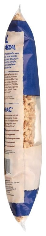 natures path organic kmut puffs cereal pack