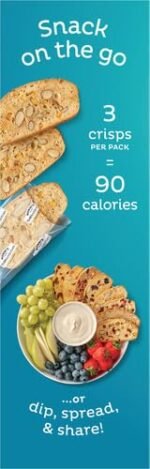 nonnis mango coconut almond crisps pack