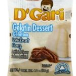 d gari gelatin dessert walnut pack