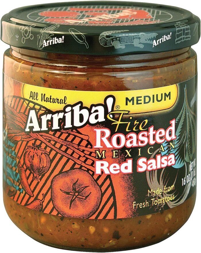 arriba fire roasted mexican red salsa