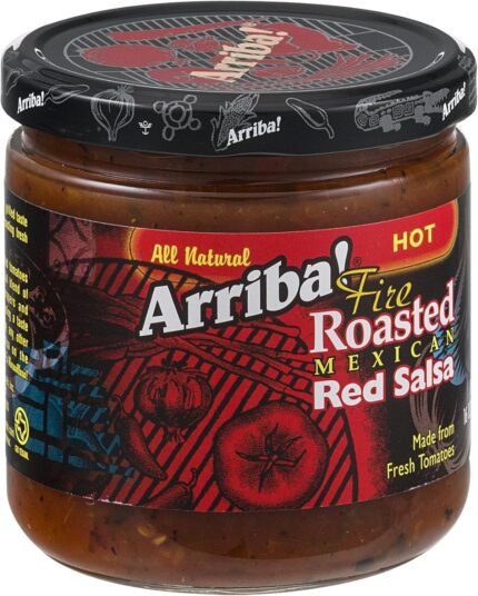 arriba fire roasted mexican red salsa