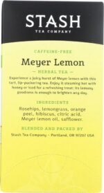 stash herbal tea meyer lemon