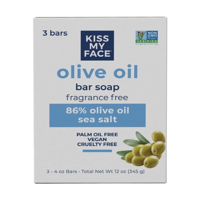 kiss my face olive oil bar soap