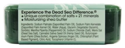 one with nature peppermint dead sea mineral soap