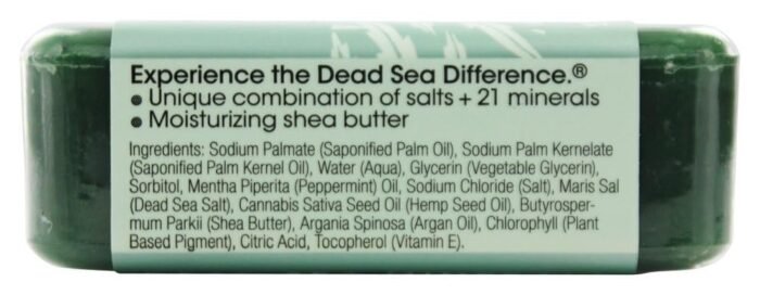 one with nature peppermint dead sea mineral soap
