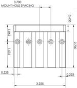 hipshot kickass high mass bass bridge chrome