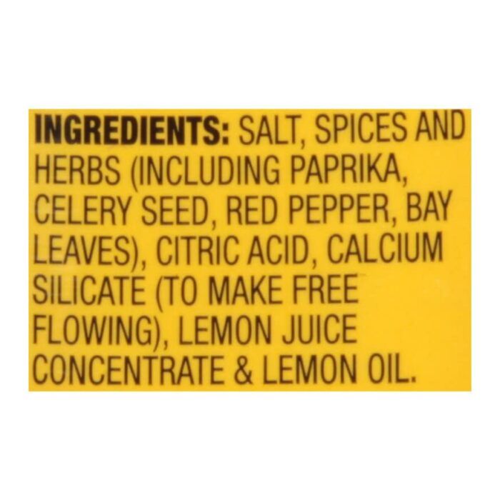 Old Bay Lemon & Herb Seasoning, 2.37 Oz - Image 8