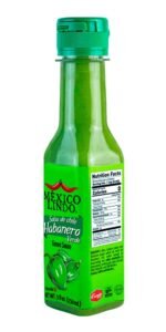 mexico lindo habanero hot red sauce