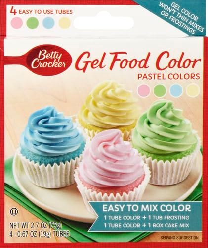 betty crocker pastel green food color pack