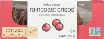 lesley stowe raincoast crisps hazelnut cranberry