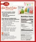 betty crocker pastel green food color pack