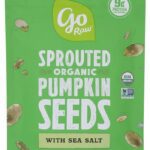 go raw sprouted pumpkin seeds with sea salt pack