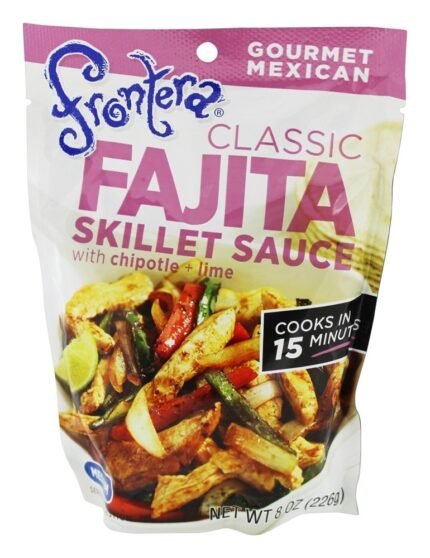 frontera fajita skillet sauce pack
