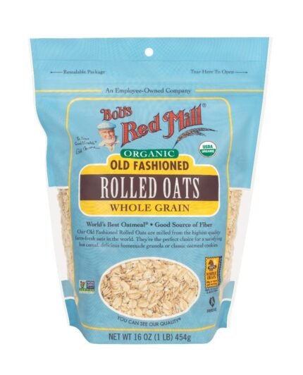 bobs red mill organic oats rolled regular pack