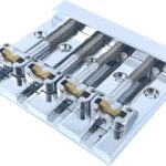 hipshot kickass high mass bass bridge chrome