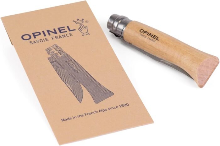 opinel no 08 stainless steel folding knife