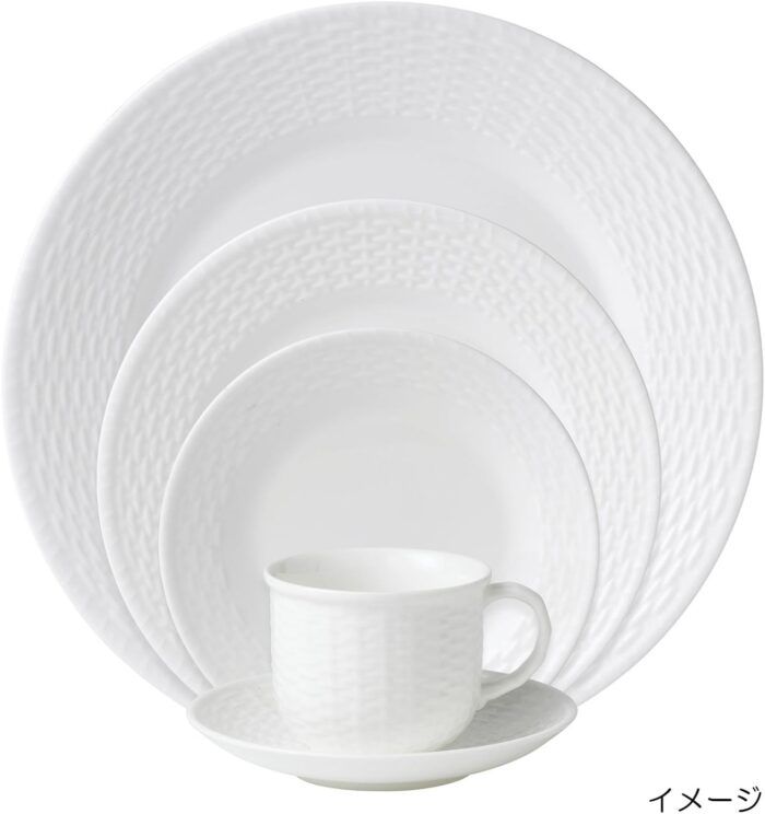 Wedgwood Nantucket Basket Creamer, White - Image 4