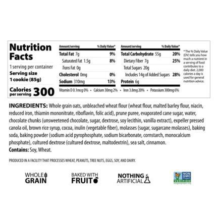 erin bakers double chocolate breakfast cookies pack