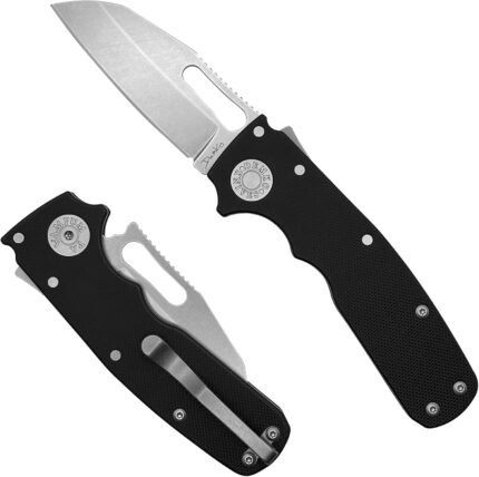 demko knives shark cub folding knife black