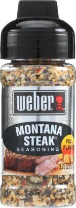 Weber Montana Steak Seasoning, 3.75 Oz